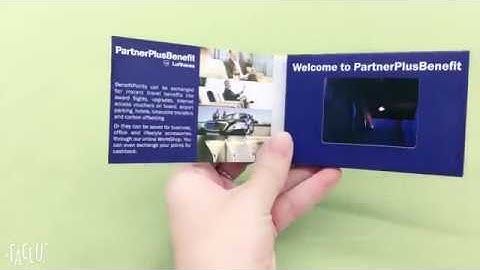 A6 4.3inch Lcd Video Brochure Module,Video Module Video Brochure,Christmas Day Greeting cards