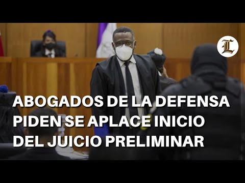 Camacho responde a los abogados de la defensa que piden que se aplace inicio del juicio preliminar