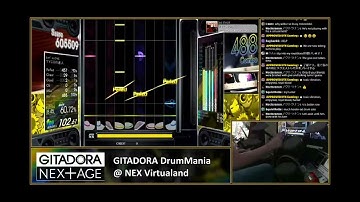 [GITADORA NEXTAGE] FIFTH GIG Adv Drums Full Combo