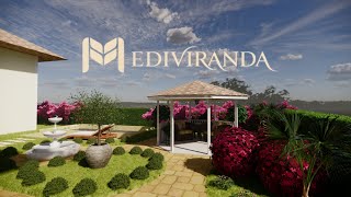 'MEDIVIRANDA' Desain Lanskap Villa Mediterania 🌿 | Animasi UTS Arsitektur Universitas Lampung