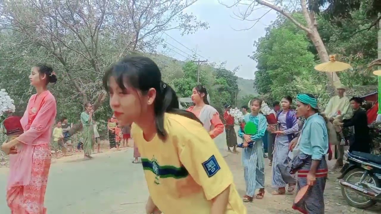 ဂ်ိဳင္းစု ရဟန္းခံ႐ွင္ျပဳ တေပါင္းလဆန္း(၅)ရက္ေန႔