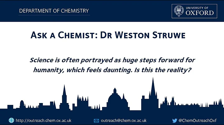 Dr Weston Struwe: Science's portrayal as huge step...