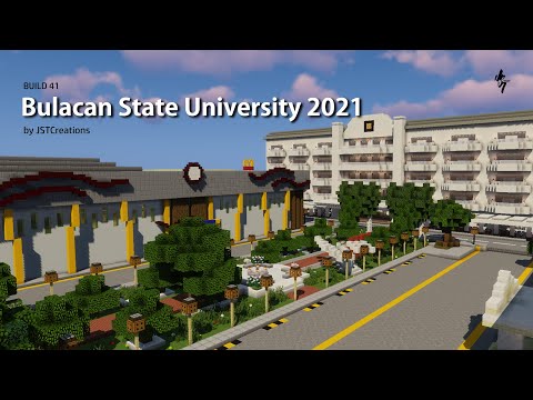 Bulacan State University Main Campus in Minecraft (Bulacan, Philippines) by JSTCreations