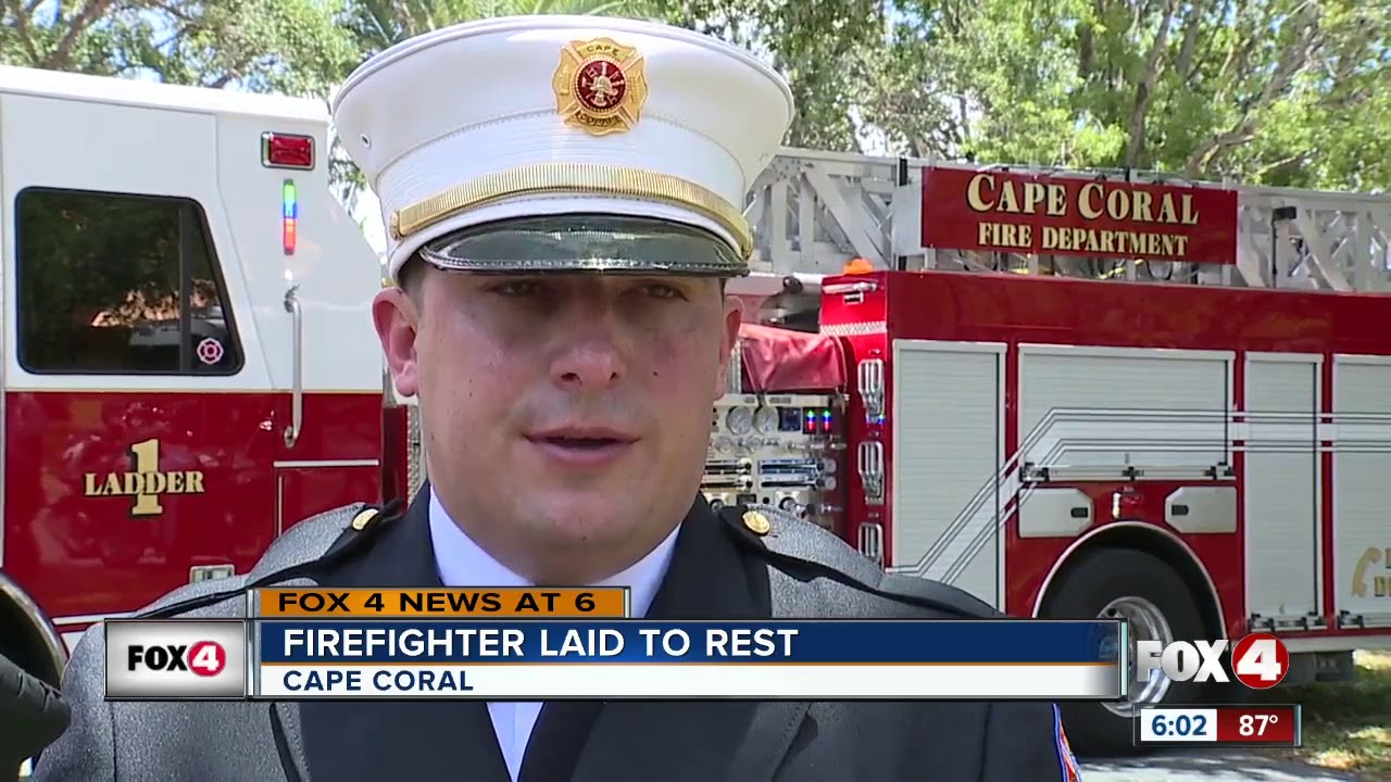 Cape Coral Fire engineer laid to rest