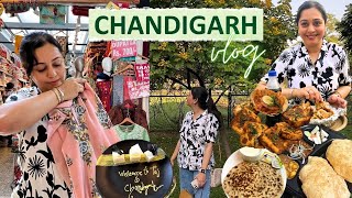 CHANDIGARH vlog ~ Legendary Food, Sector 17 Shopping, Taj Hotel & Unlimited Buffet Breakfast