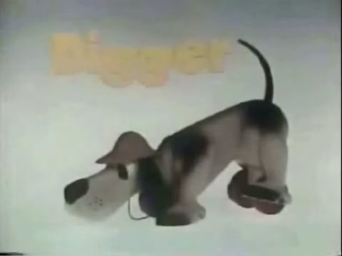 Digger The Dog Toy Commercial (1978 