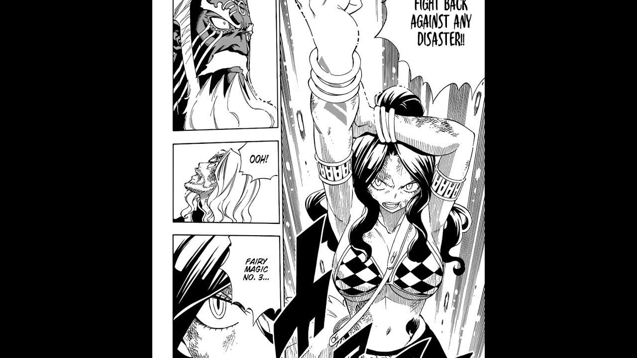 Fairy Tail Chapter 524 Review Cryptic Words - YouTube