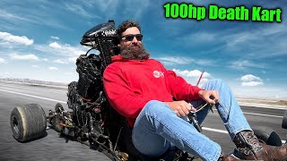 I Bought a 100HP Motorcycle Powered Go Kart for $1300