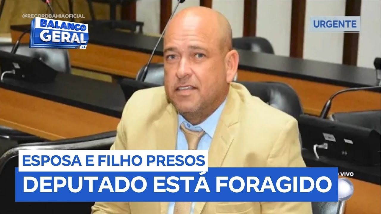 Deputado Binho Galinha é procurado por suspeita de chefiar milícia na Bahia