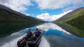 DJI Avata - Motion Controller Boat Chase - Cooper Lake, AK