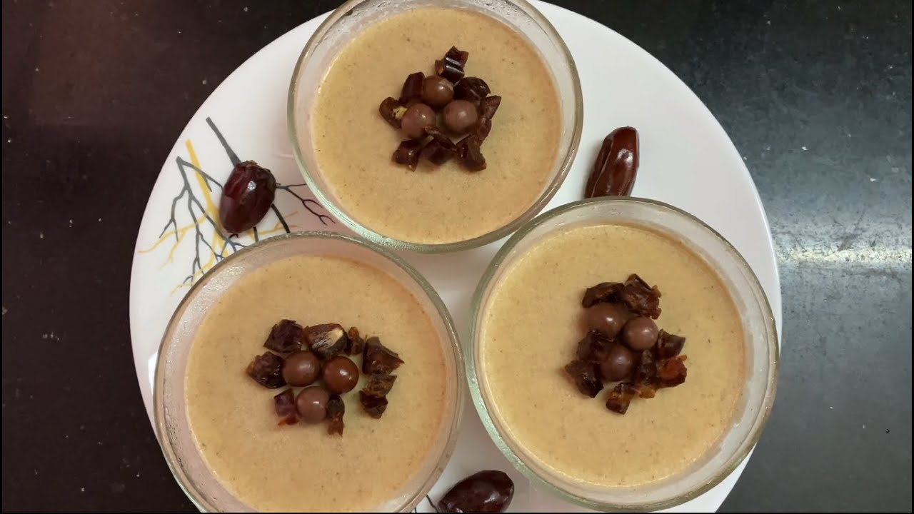 5 Ingredients Dessert Banana & Dates Dessert *Fruits Dessert* How to make Banana Dessert