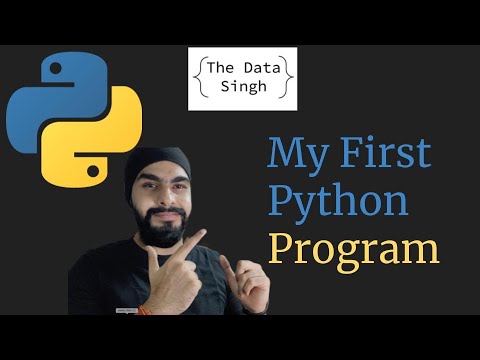 #5 First Python Program | Hello World Python | Python Tutorials ...