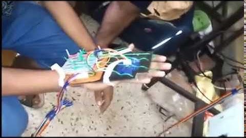 Gesture Controlled Robotic Arm