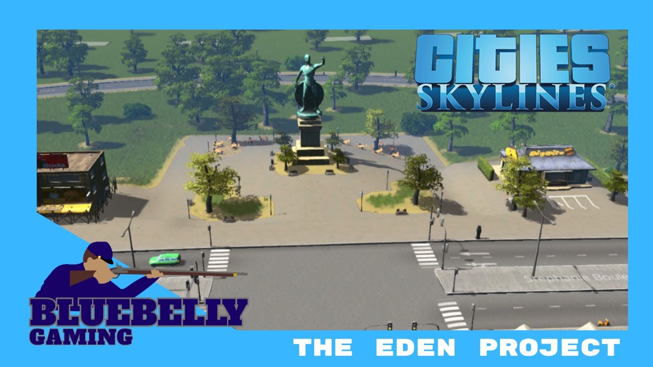 Cities Skylines Eden Project Ep 3 Building the Statue of Wealth YouTube