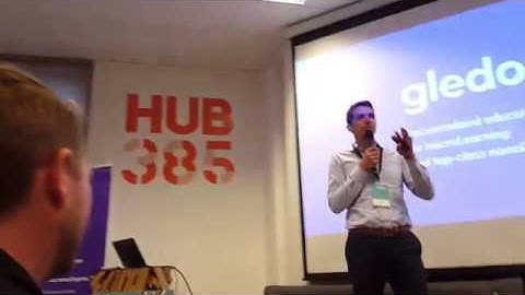 Gledos at Balkan ICO Express in Zagreb, June 2018