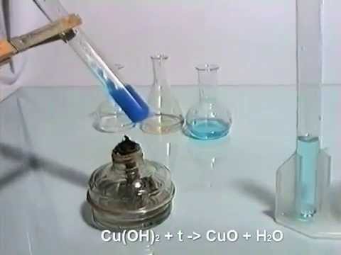 Хімічний дослід: Взаємодія Купрум сульфату і Натрій гідрооксиду