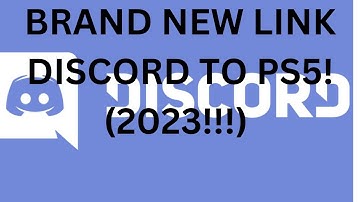 BRAND NEW DISCORD VOICE CHAT FOR PS4/PS5 (Step by step tutorial / 2023!)