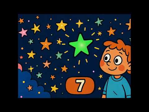 🌟 لعبة عدّ النجوم | 🧒 تعليم الأرقام للأطفال بطريقة ممتعة وتفاعلية 👶✨ | ألوان ونجوم