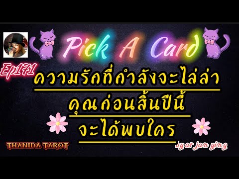 #Pick A Card#Ep171 ความรักกำลังวิ่งไล่ล่าคุณก่อนสิ้นปีนี้คุณจะได้พบใคร#ดูดวงความรัก #ยิปซี#