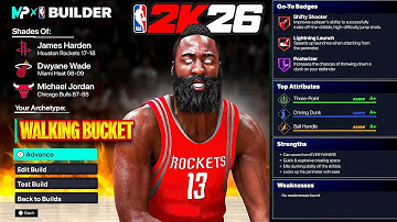 *NEW UPDATED* BEST GUARD BUILDS ON NBA 2K26! THIS PRIME JAMES HARDEN BUILD IS AN ALL AROUND DEMIGOD!