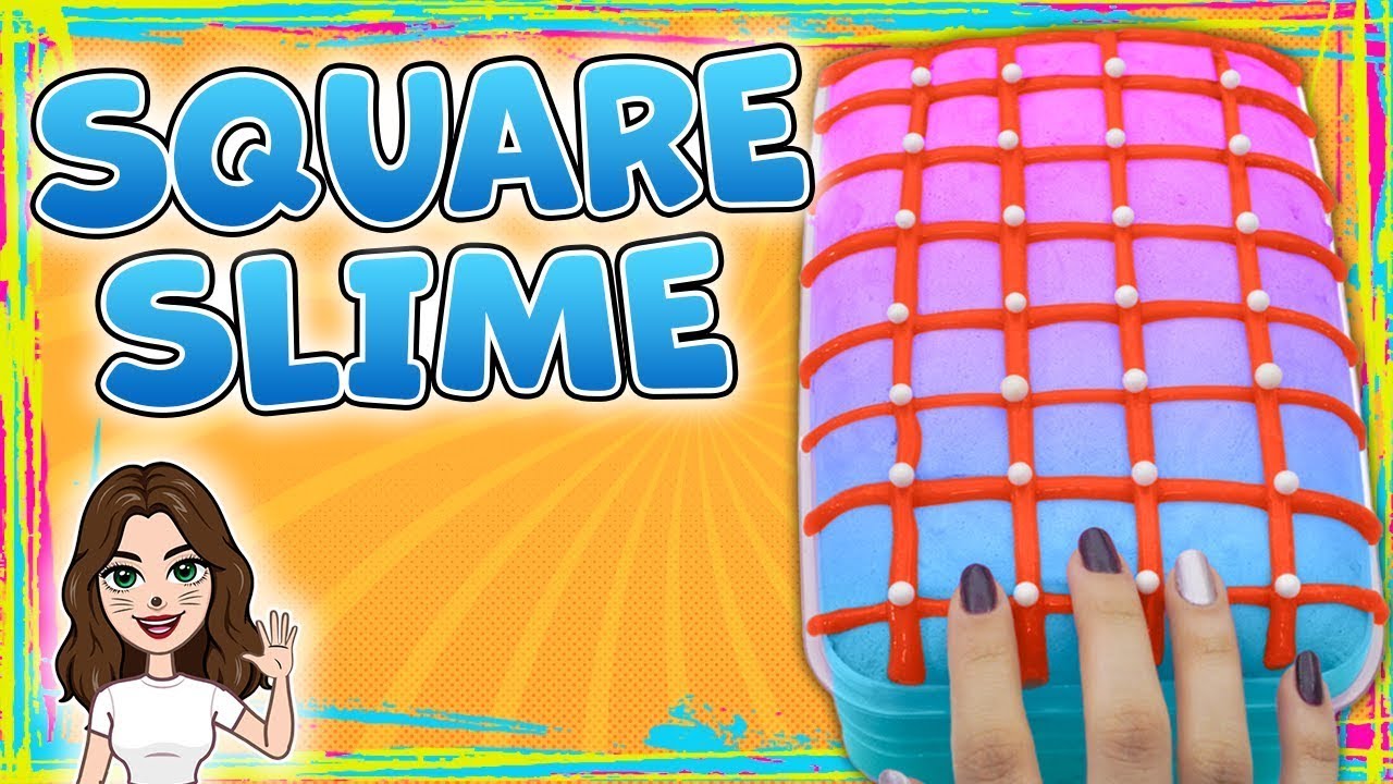 Satisfying ASMR Videos #221 - Square Slime - YouTube