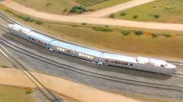 N scale TurboTrain - first test sample!