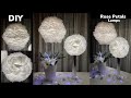 Dollar Tree DIY | Two Glamorous Lamps | Made Using Rose Petals | Wedding & Home Decor 2021