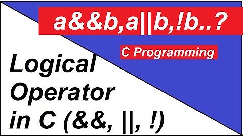 Logical Operators  [ Like && , || ,! ]  in C programming on CodeBlocks IDE