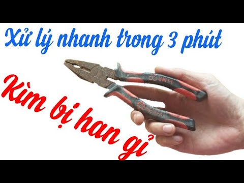 Video Cách xử lý kìm bị han gỉ trong 3 phút - youtube