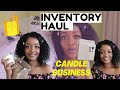 BUSINESS INVENTORY HAUL | CANDLE BUSINESS | SOUTH AFRICAN YOUTUBER | #BOSSBABE SERIES