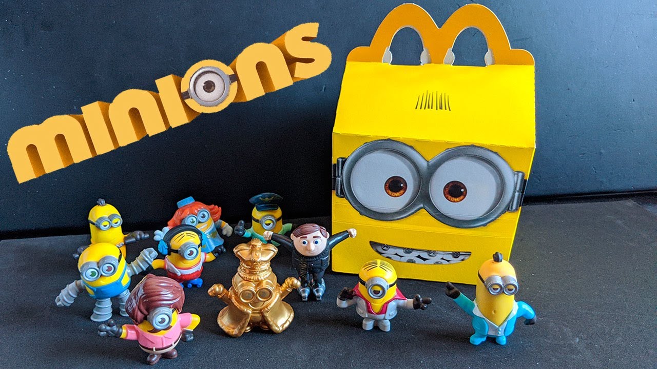 Viajero Ciro Asesorar Unboxing Minions Happy Meal McDonald's España 2020 - YouTube
