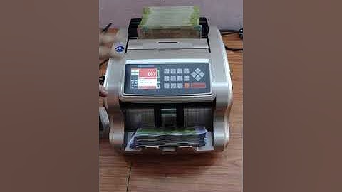 Indian Rupees Mix Value Money Counter Currency Counting Machine #Shorts #CreateWithCare