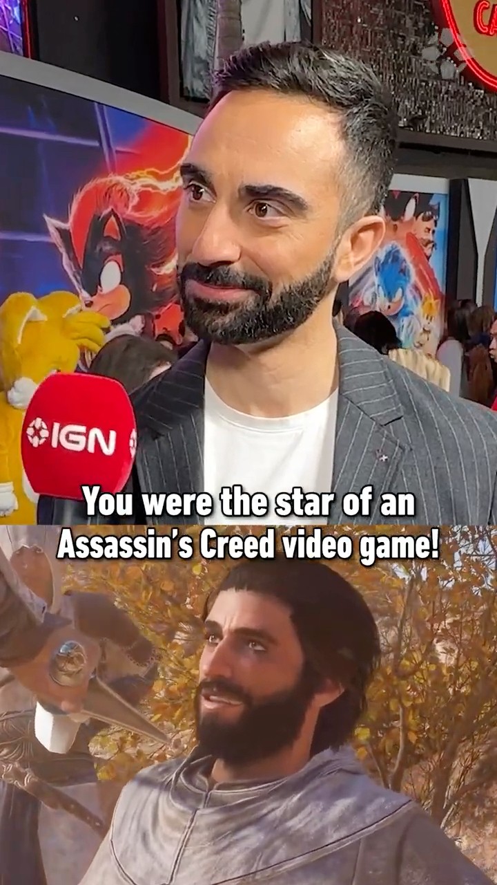 Fun fact: Sonic 3’s Lee Majdoub is Basim in Assassin’s Creed Mirage! #sonicmovie3 #assassinscreed