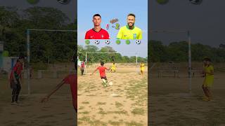 Team Ronaldo vs Team Neymar CHALLENGE #shorts #football #challenge #youtube #viral #video #trending