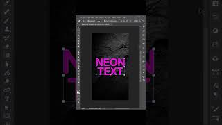 Glowing Neon Text Effect Photoshop Tutorial