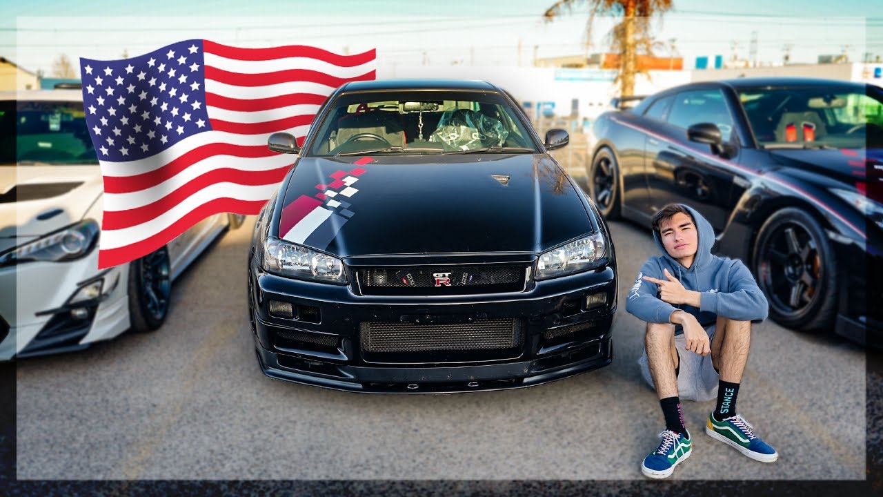 The R34 Skyline is Officially Legal in the USA YouTube
