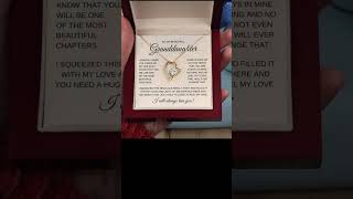 To My Granddaughter Necklace