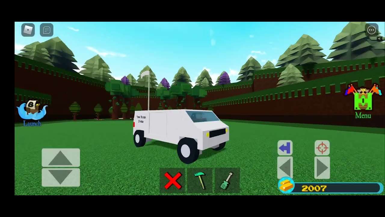 How to make a kidnap van in build a boat for treasure