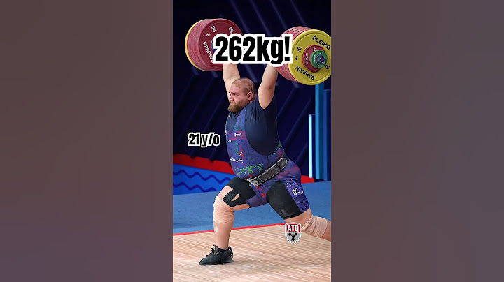 21 y/o Alireza Yousefi 🇮🇷 262kg / 578lbs C&J!! 2024 World Weightlifting Championships C&J 🥇