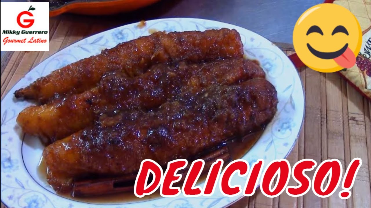 platano maduro al caldero receta