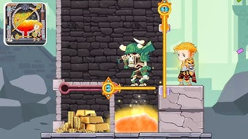 How to loot - pin pull & hero rescue - All levels solution gameplay walkthrough part 1 [Android IOS]