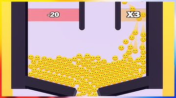 Emoji bounce and collect - Gameplay Walkthrough