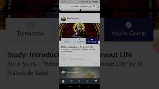 St. Josephs Workshop: Joining / Mobile Notifications Walkthrough screenshot 2
