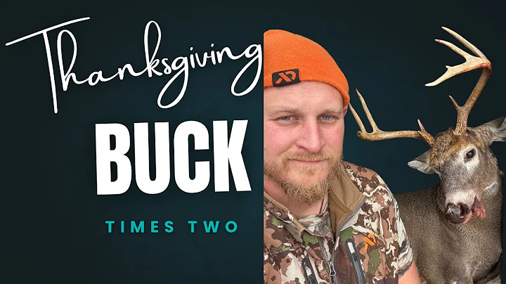 Thanksgiving Buck Down! Big Public Land WNC Buck | Cold & Windy Rut Action