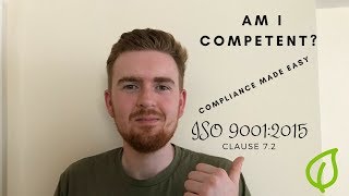 Demonstrating Competence (ISO 9001:2015 Clause 7.2)