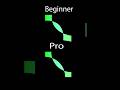 Beginner vs Pro Shape Design in Illustrator #adobe #adobeillustrator #sylusskydesigns #illustration
