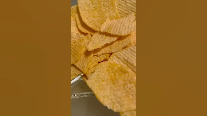 Oven Baked Potato Chips #snack #shorts