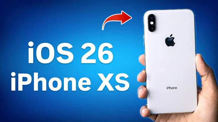 How To Update tour Old iPhone XS on iOS 26