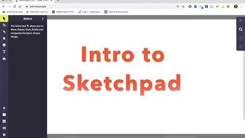 Intro to sketchpad website