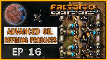 Advanced Oil Processing Products | FACTORIO SPACEAGE - Ep 16 #factorio #factorioletsplay #spaceage